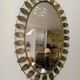 Miroir en métal doré, 1970