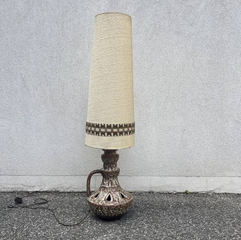 Vintage ceramic sun lamp