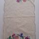 Hand embroidered napperon