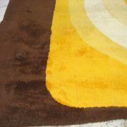 Holland rug 1970 space age pop modernist vintage 200 cm x 300 cm