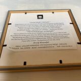 Lithograph illustration by Arvid Norendal of the market in Bergen.