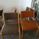 Set de 6 chaises scandinave plywood