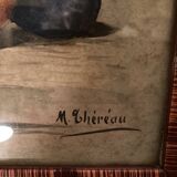 Watercolor still life fruits