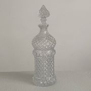 Carafe à décanter en cristal vintage 1970's
