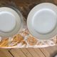 Kutahya porcelain plate service, Turkey