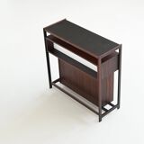 Knud Bent dry bar in rosewood Dyrlund Denmark 1960