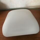 Ceiling lamp in opaline square years 50