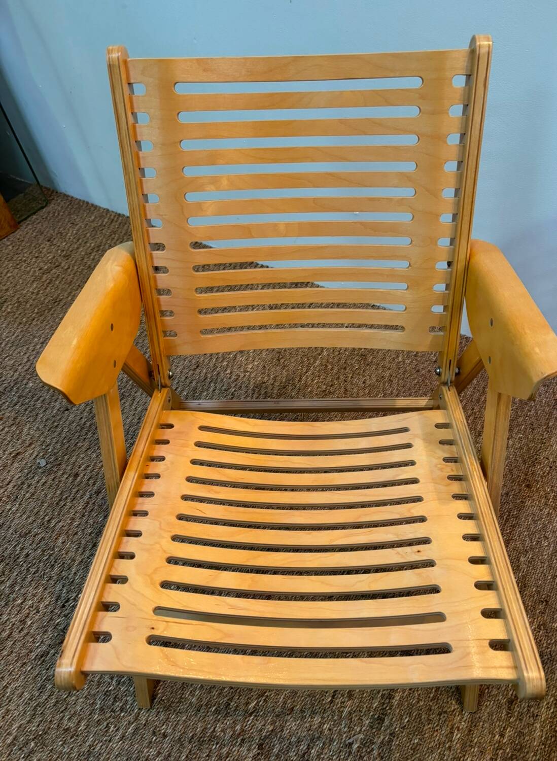 Pair of Niko Kralj folding armchairs