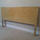 Headboard in wood and veneer oak