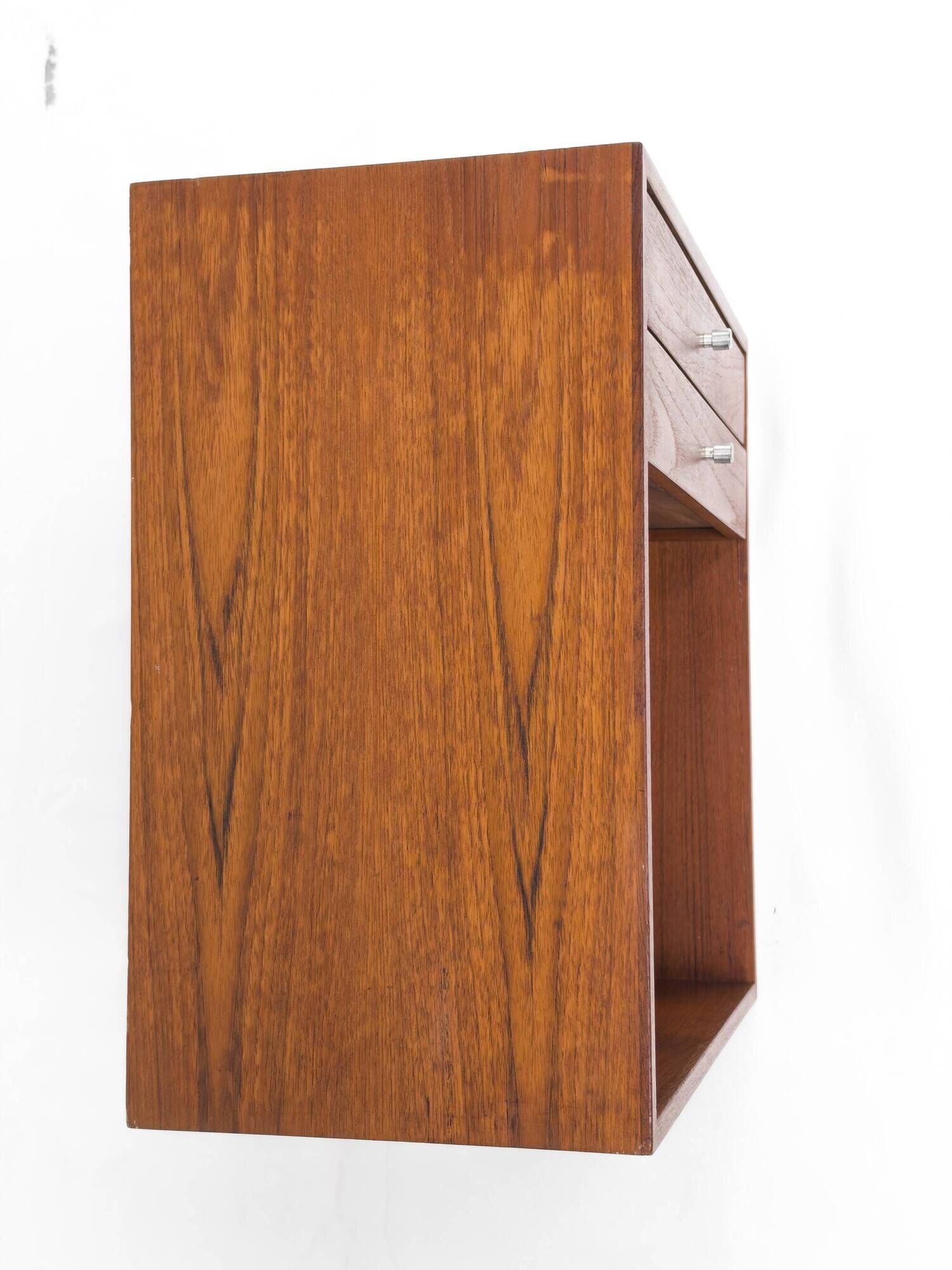 Teak Wall Console #131 by Kai Kristiansen for Aksel Kjersgaard, 1960s