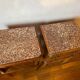 Lot tables de nuit bois et marbre