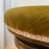 Old piano stool Napoleon III XIXth