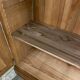 Vintage Parisian solid oak cabinet