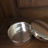 Silver metal candy box