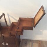 Worker with furniture from the 50s and 60s