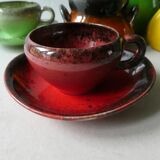 Service à café Keraluc Quimper France, 4 tasses