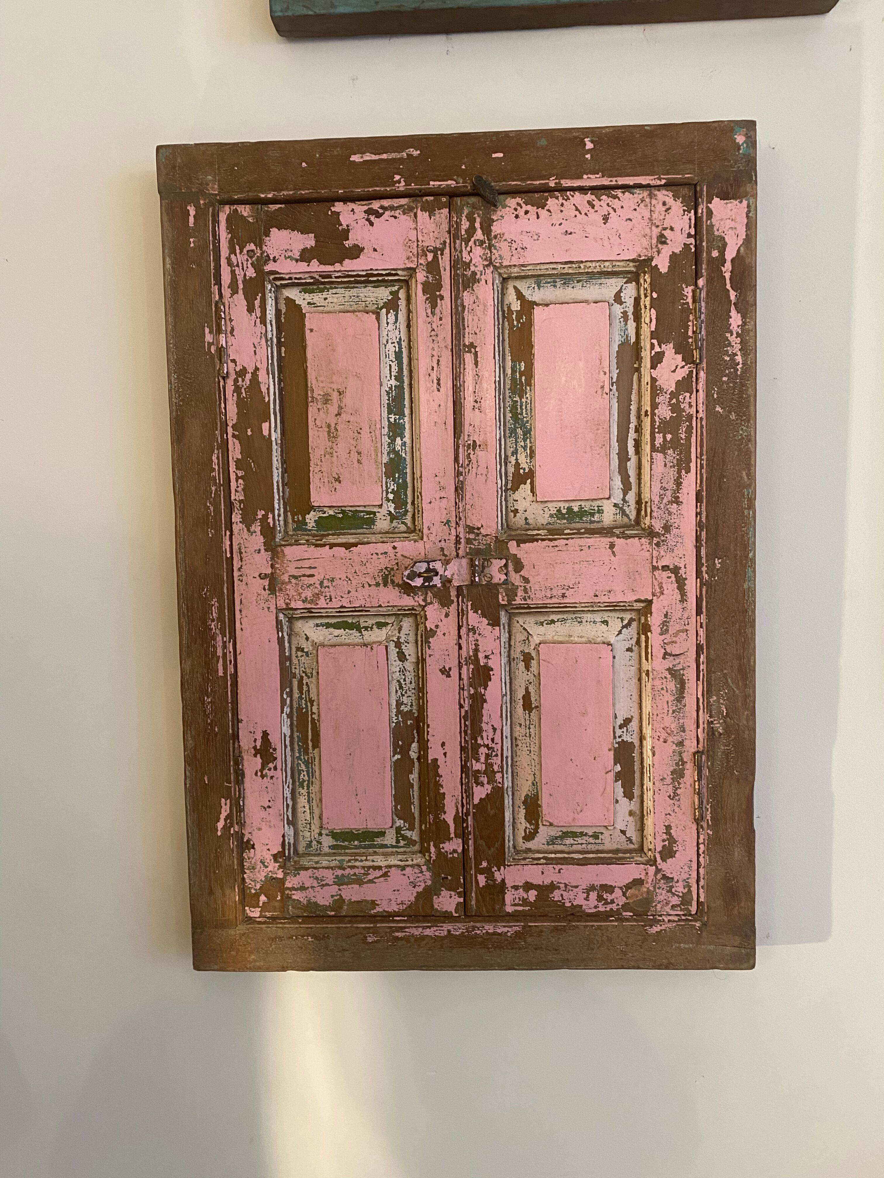 Pink Indian window