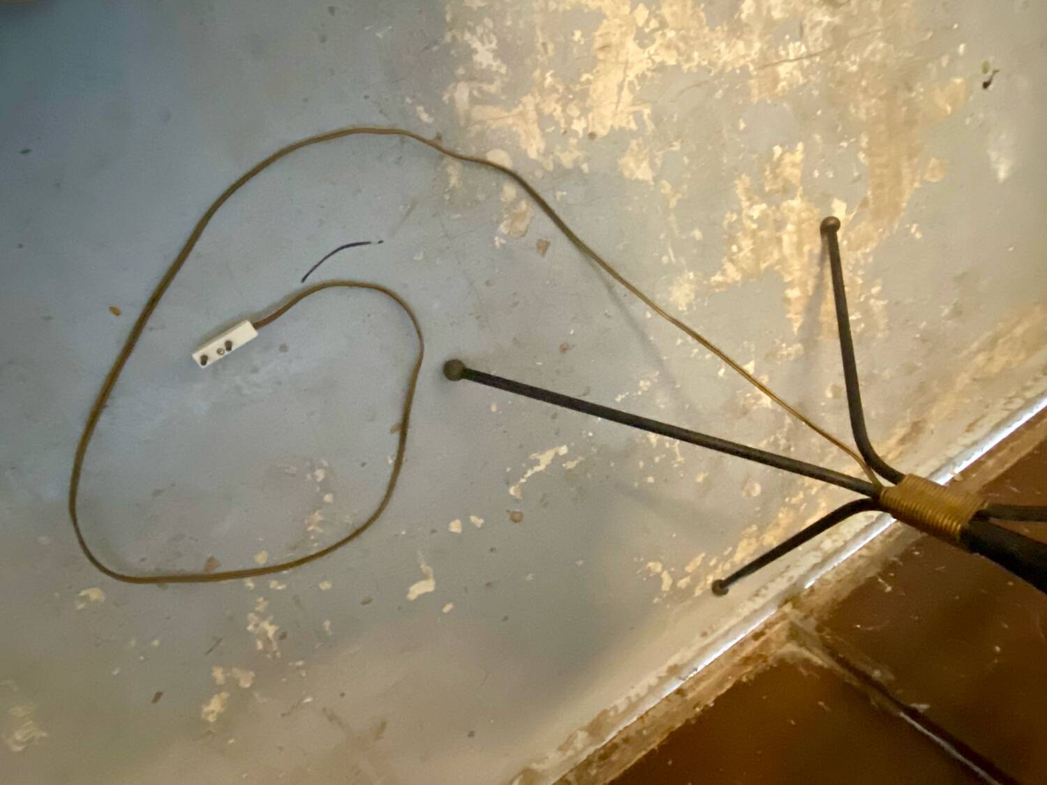 Tripod floor lamp, 1960