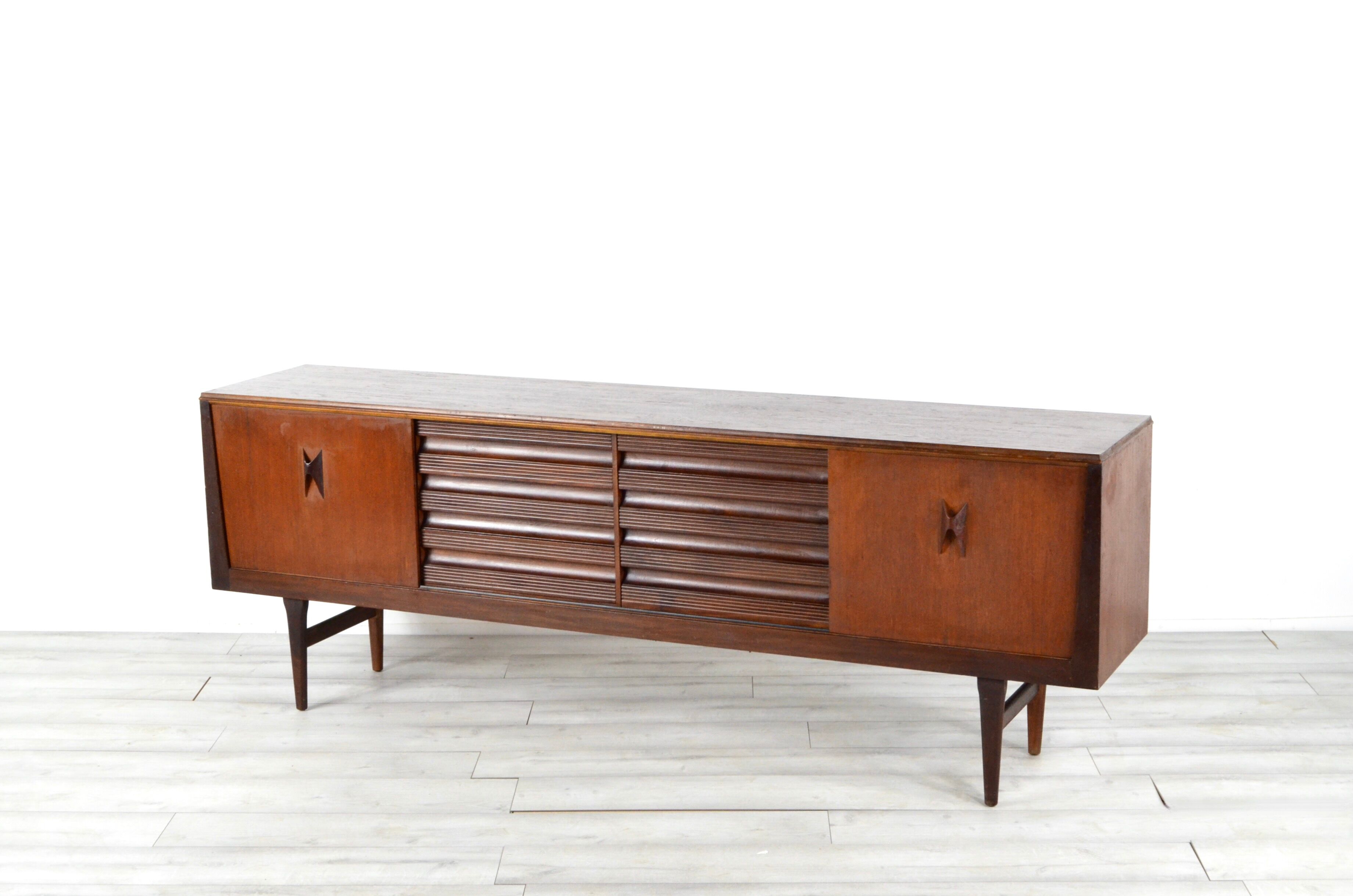 Midcentury teak sideboard long john by elliots of newbury