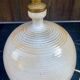 large stoneware lamp signed stoneware from Marais France