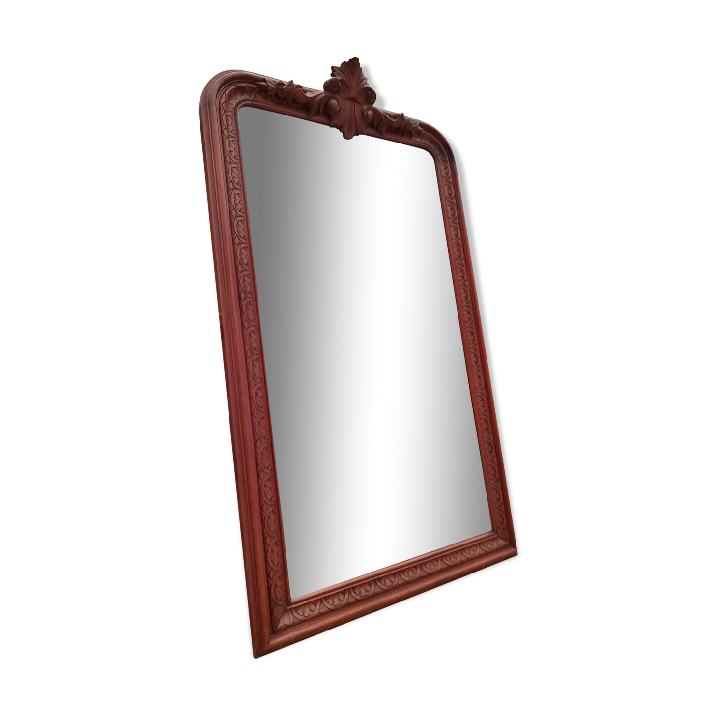Louis XV style mirror in Walnut XXème