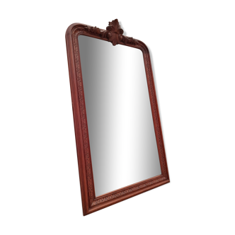 Louis XV style mirror in Walnut XXème