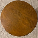 Swivel wooden stool year 80