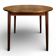 Scandinavian teak table with extension.