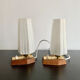 Pair of bedside lamps, Germany, 1960s