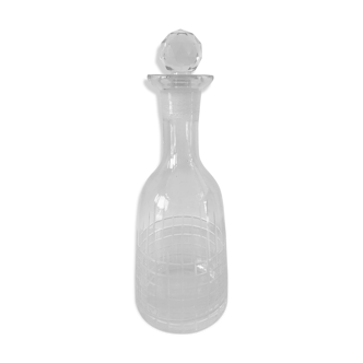 Glass water carafe