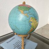 Luminous terrestrial globe Tarride Audoux and Minet