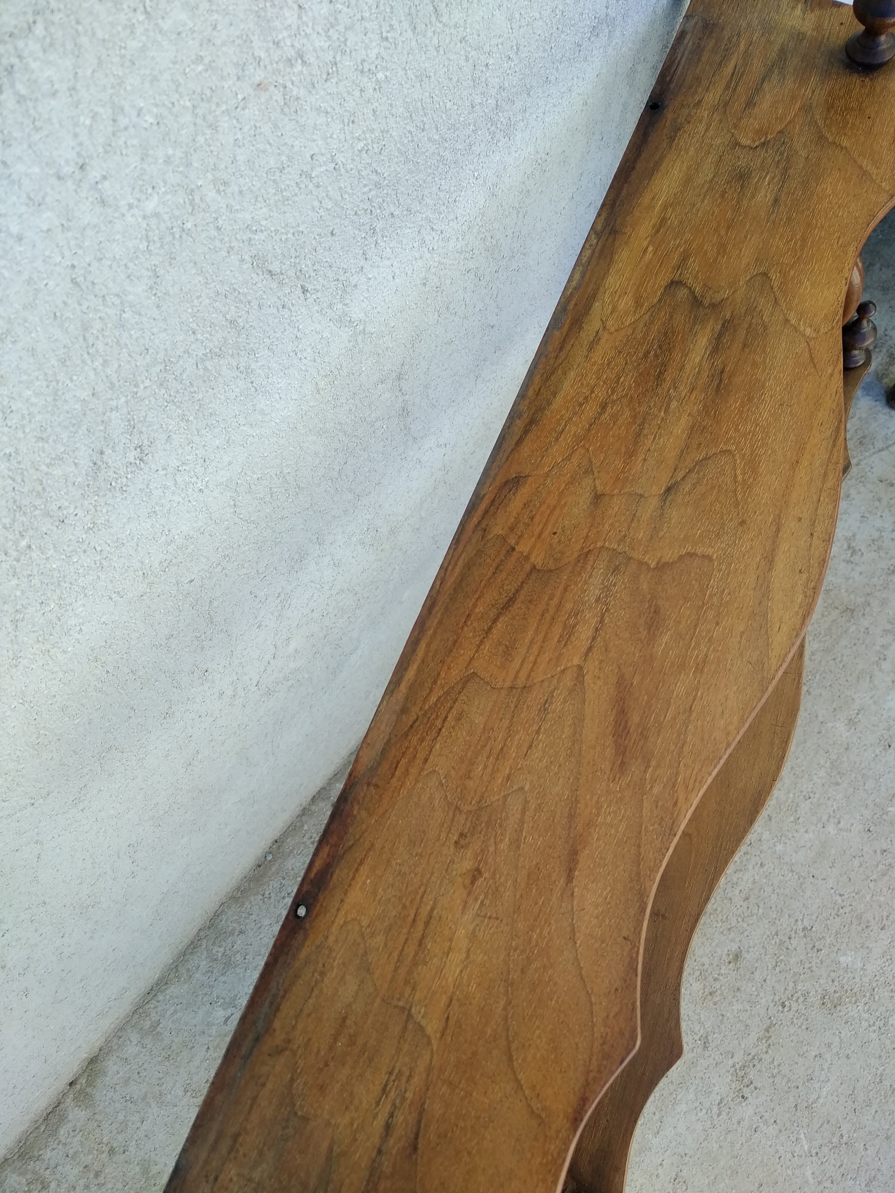 Wooden wall shelf xixith napoleon iii