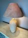 St Clément cracked ceramic lamp from the 70s