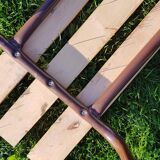 Pair of benches of school children