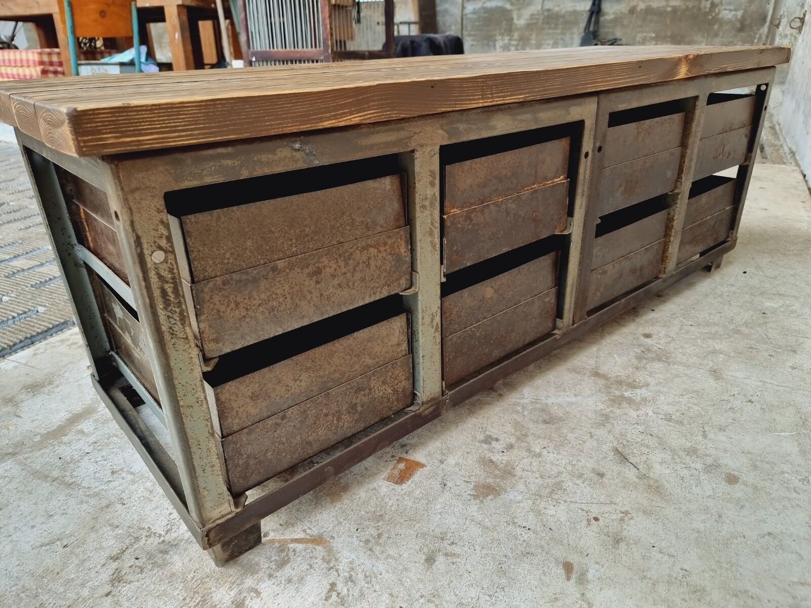 Industrial chest of drawers TV cabinet or sideboard