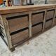 Industrial chest of drawers TV cabinet or sideboard
