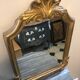Miroir bois doré style Louis XVI - 48x33cm
