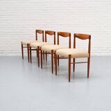 Teak Dining Chairs by H.W. Klein for Bramin 1960s