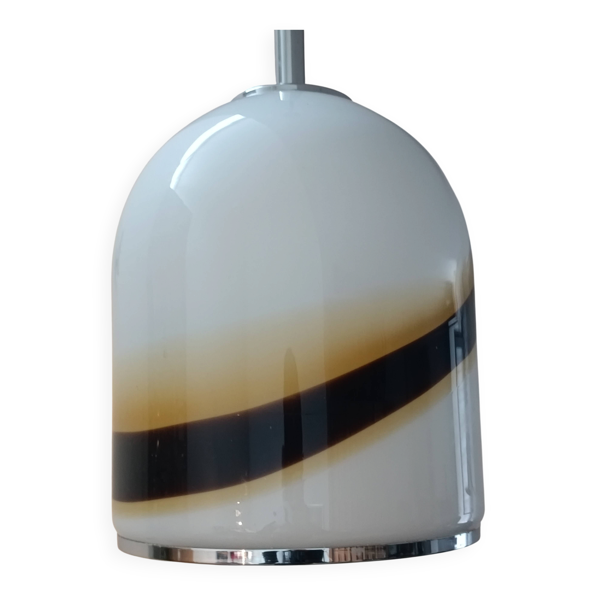 Lampe Suspendue Verre De Murano 1970s
