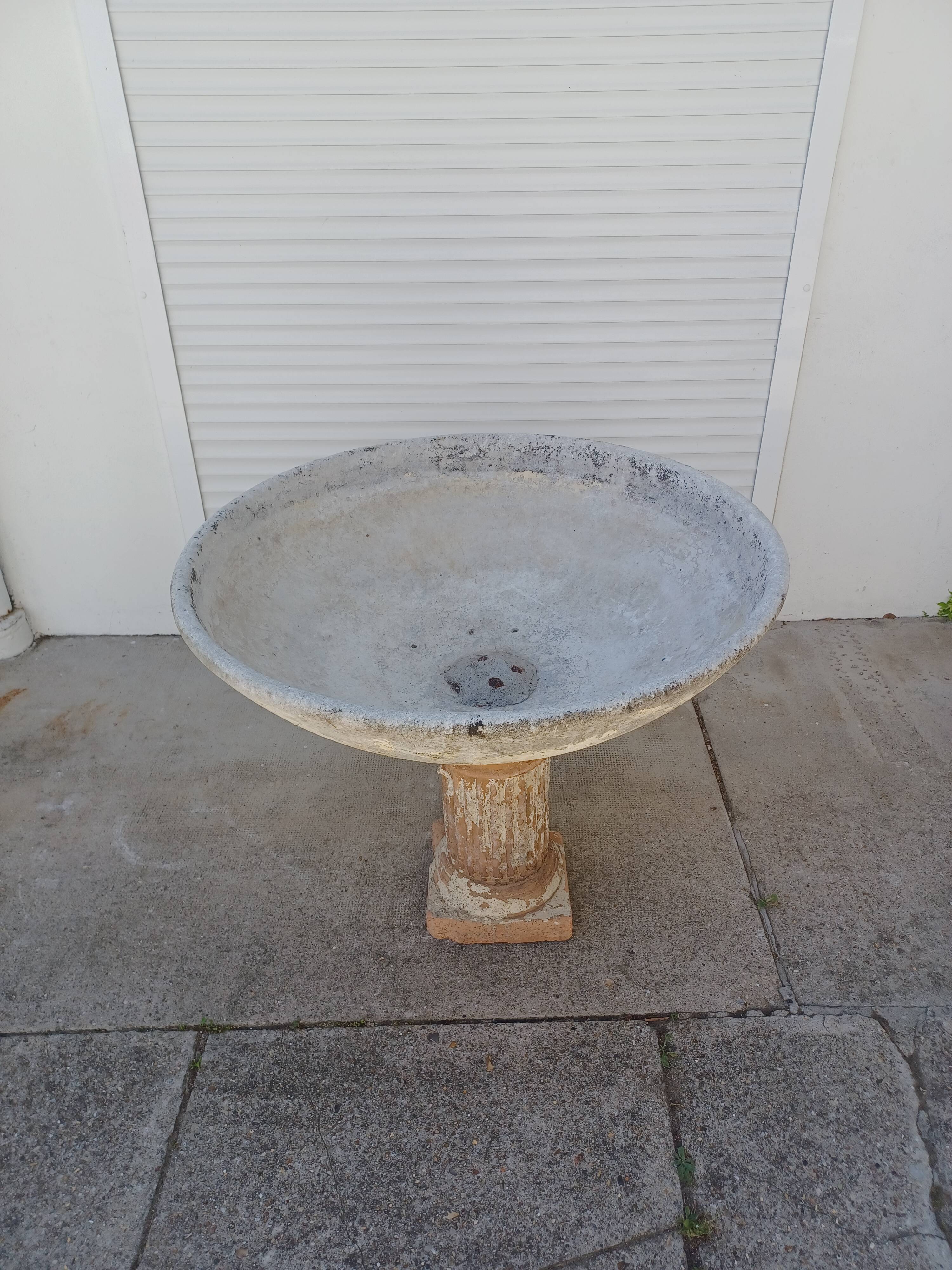 Jardinière pied colonne