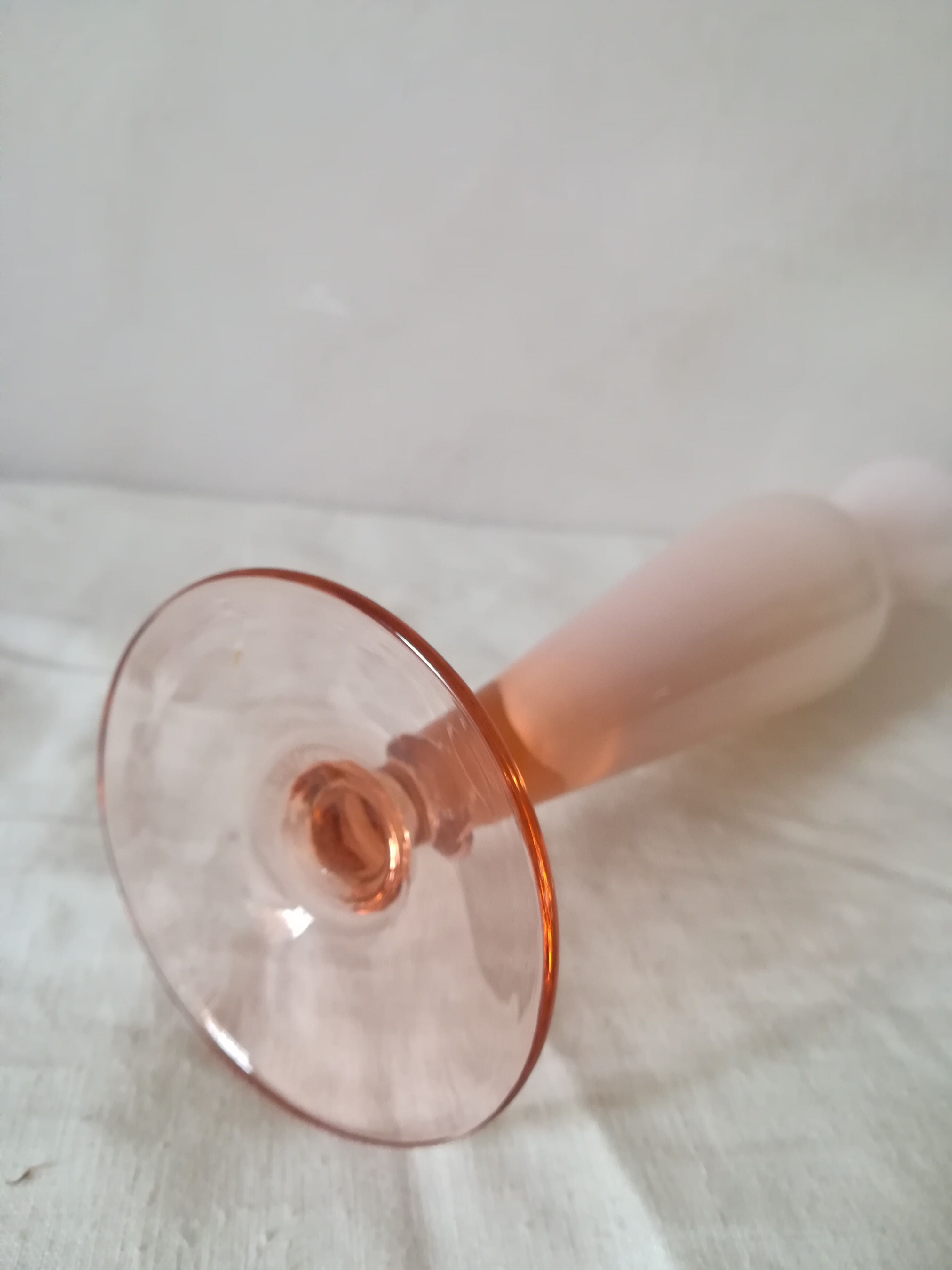 Pink opaline vase