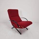 P40 Reclining Lounge Chair by Osvaldo Borsani for Tecno, 1950's