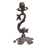 Bougeoir Ancien en bronze