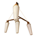 Lustre teck et opaline
