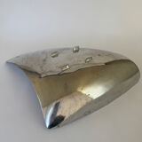 Vintage Modernist Large Aluminium Decoeative Bowl