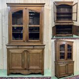 Buffet 2 bodies XIXth in chestnut