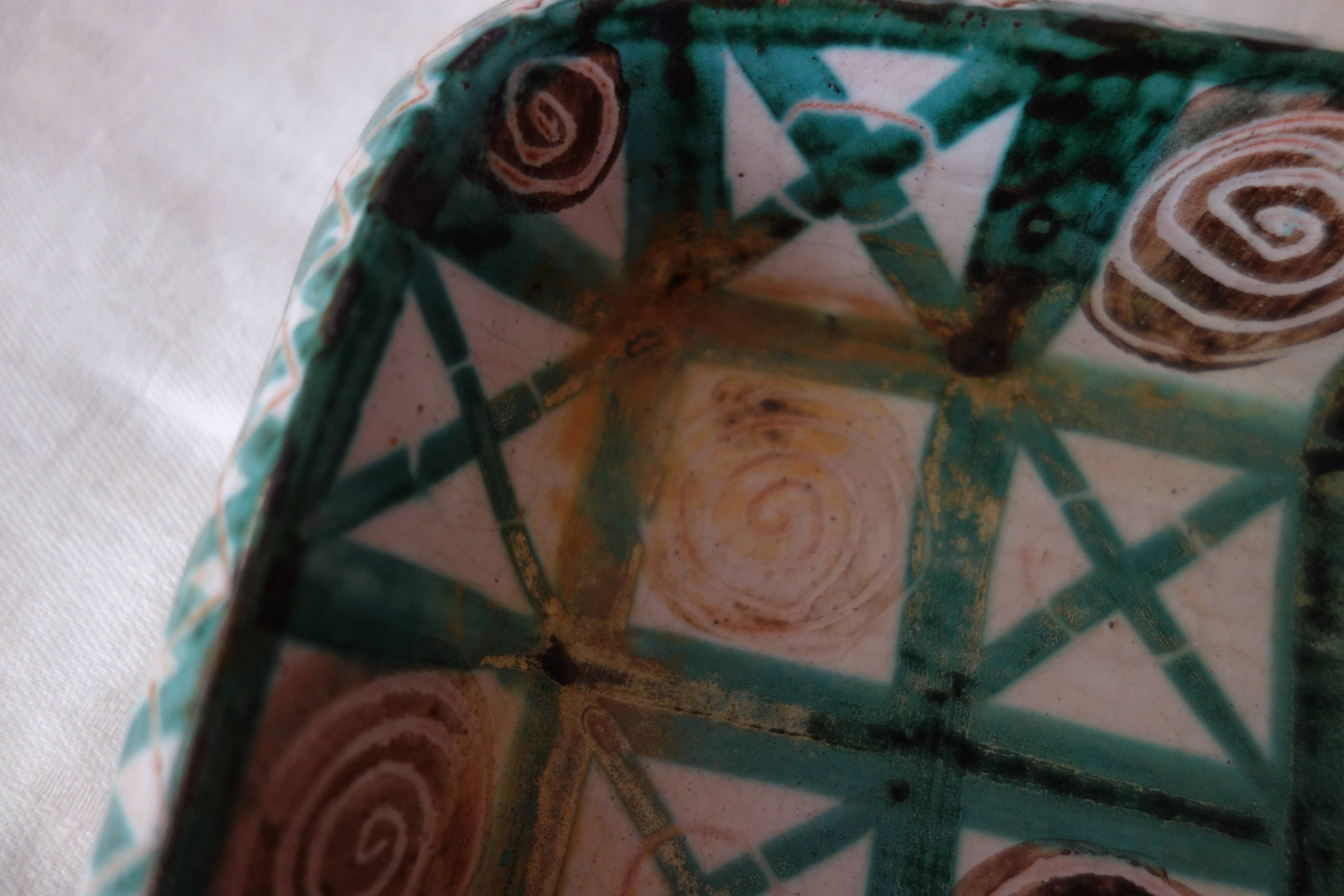 RECTANGULAR PLATE 1960 by Roger PICAULT