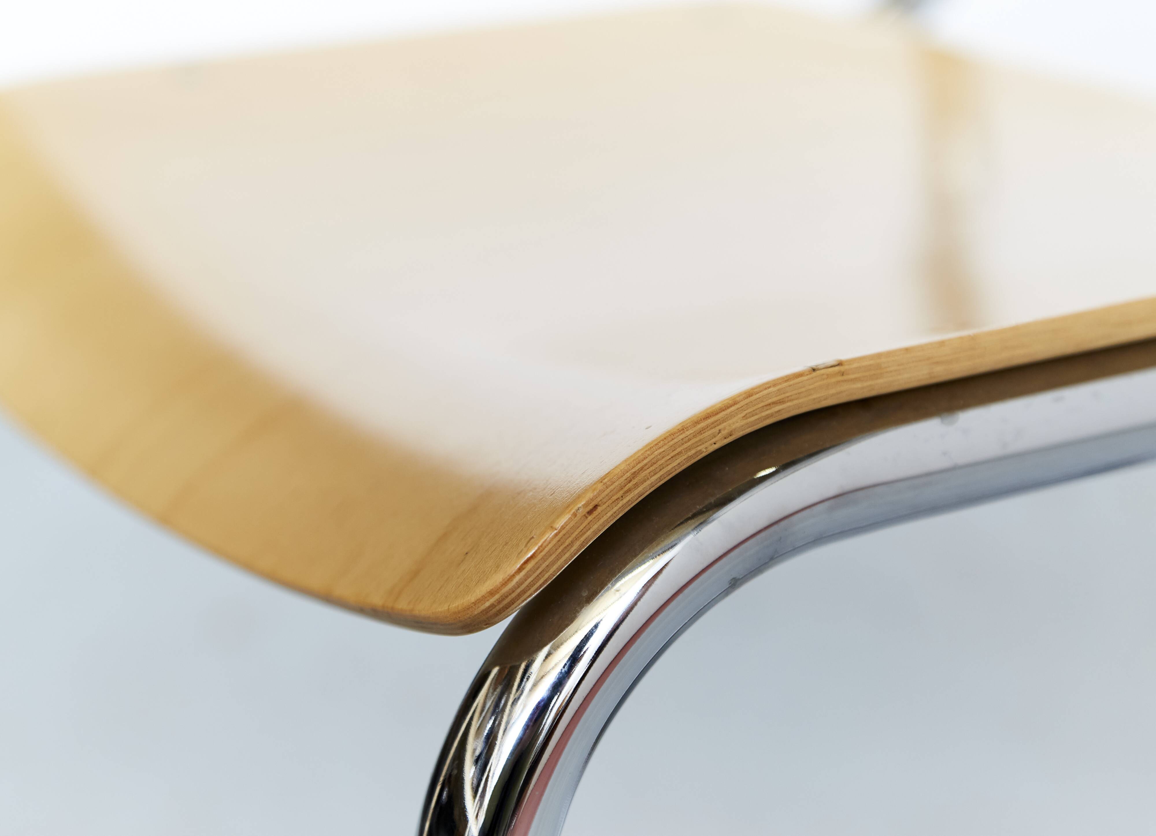 S43 chairs by Mart Stam for Thonet I Set of four