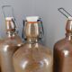Lot de 5 bouteilles en grès de Bonny