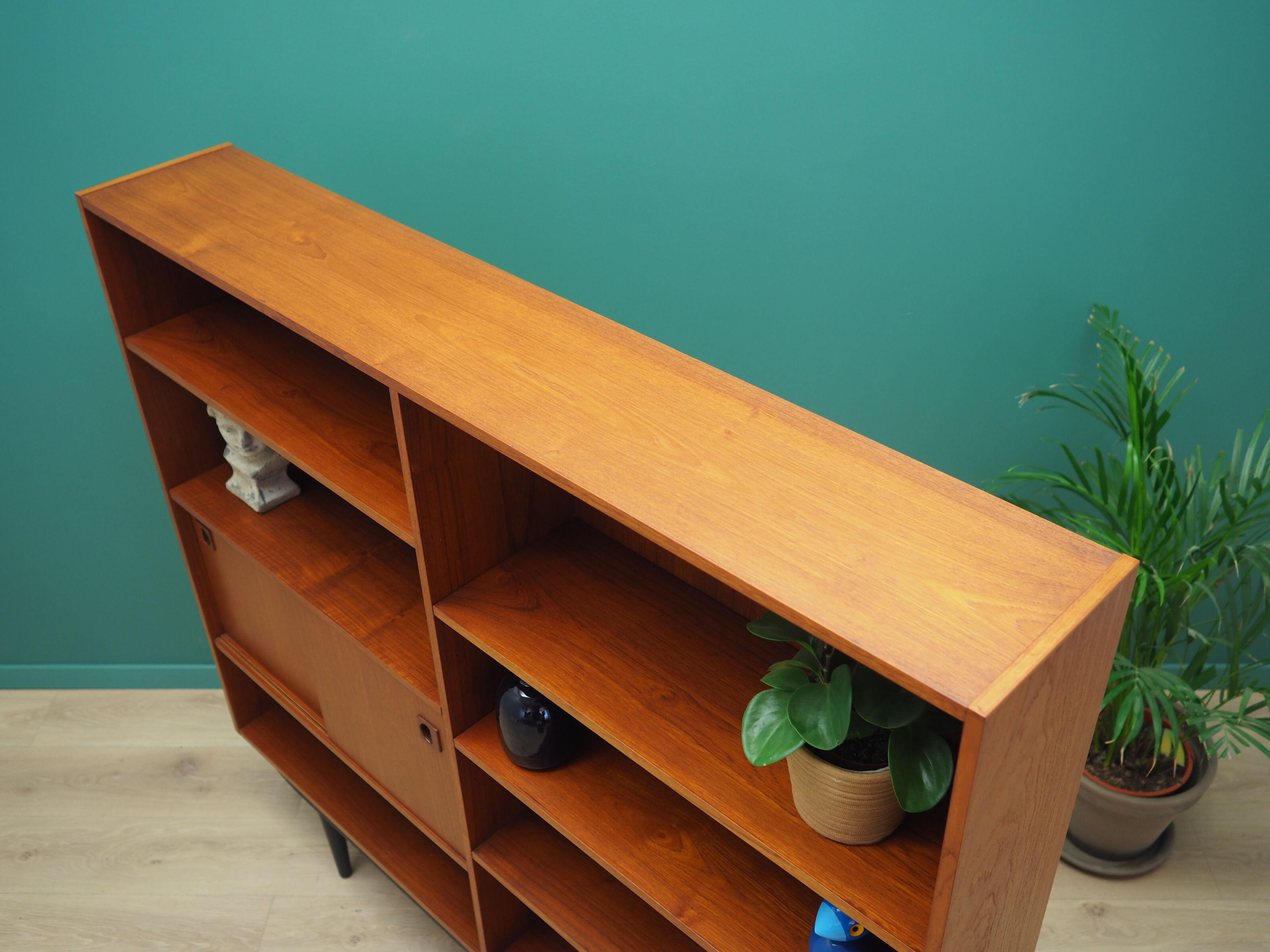 Teak bookcase, Danish design, 1970s, Denmark